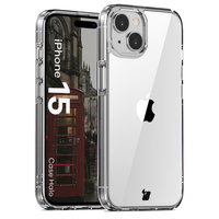 Etui Bizon Case Halo do iPhone 15, przezroczyste