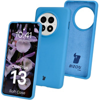 Silikonowe etui Bizon Soft Case do OnePlus 13, niebieskie