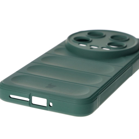 Etui Bizon Case Tur do Xiaomi 14 Ultra, ciemnozielone