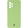 Etui Bizon Case Silicone do Galaxy A52s 5G, A52 5G, A52 4G, jasnozielone