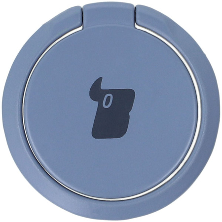 Uchwyt na palec Bizon Accessories Ring Turtle uniwersalny, szary