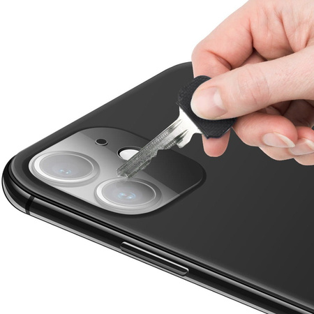 Szkło na aparat Bizon Glass Lens dla iPhone 12 Mini, 2 sztuki