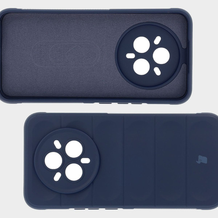 Pancerne etui Bizon Case Tur do Realme 14 Pro Plus 5G, granatowe