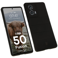 Pancerne etui Bizon Case Tur do Motorola Edge 50 Fusion, czarne
