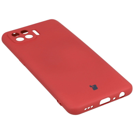 Etui Bizon Case Silicone do Oppo Reno 4 Lite, ciemny róż