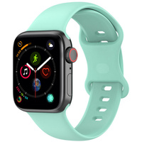 Pasek Bizon Strap Watch Silicone S do Apple Watch 38/40/41/42 mm, miętowy