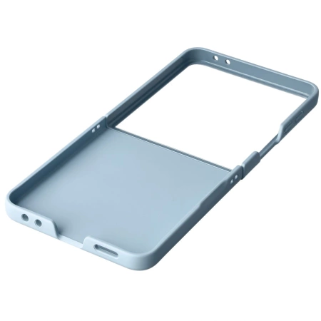 Pancerne etui Bizon Case Tur do Galaxy Z Flip7, błękitne