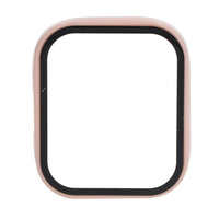 Etui Bizon Case+Glass Set do Xiaomi Redmi Watch 3, różowe