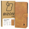 Etui z klapką Bizon Case Pocket do Galaxy M35 5G, brązowe