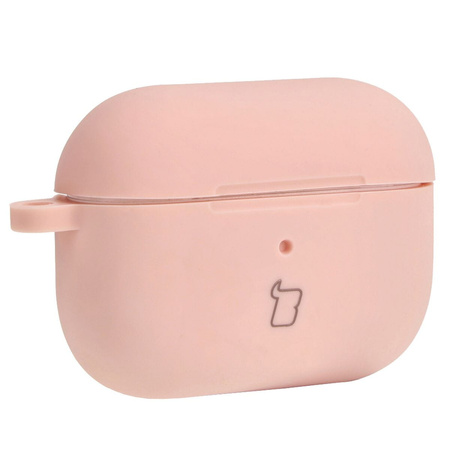 Etui Bizon Case Headphone Silicone do AirPods Pro 2, jasnoróżowe