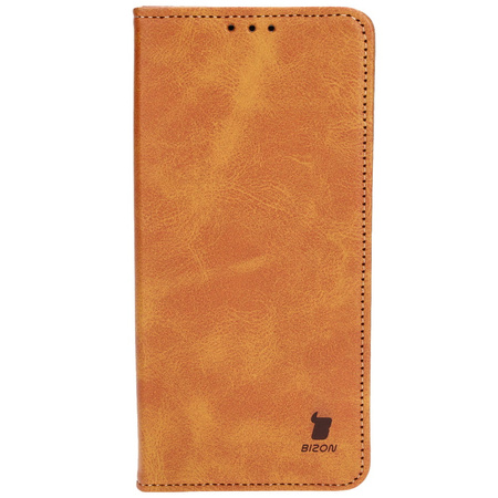 Etui z klapką Bizon Case Pocket Pro do Galaxy S23 Ultra, brązowe