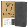 Etui z klapką Bizon Case Pocket Pro do iPhone 15 Plus, czarne