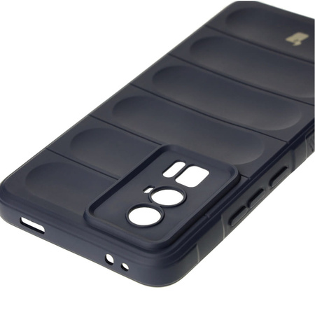 Pancerne etui Bizon Case Tur do Xiaomi Poco F5 Pro, granatowe