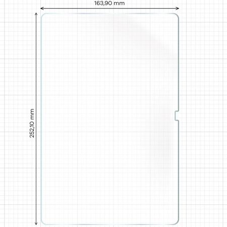 Folia imitująca papier Bizon Film Tab Papirus Duo do Galaxy Tab A11 Plus / A9 Plus, 2 sztuki