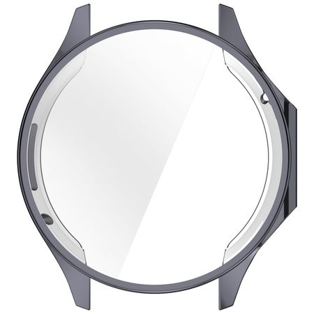 Etui z osłoną ekranu Bizon Case Watch Felipe do OnePlus Watch 3 / Oppo Watch X2, szare