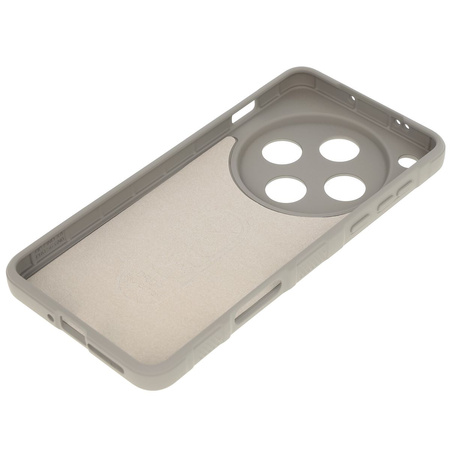 Pancerne etui Bizon Case Tur do Oppo Find X8 Pro, jasnoszare