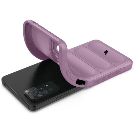 Pancerne etui Bizon Case Tur do Xiaomi Redmi Note 11 Pro / Pro 5G, jasnofioletowe