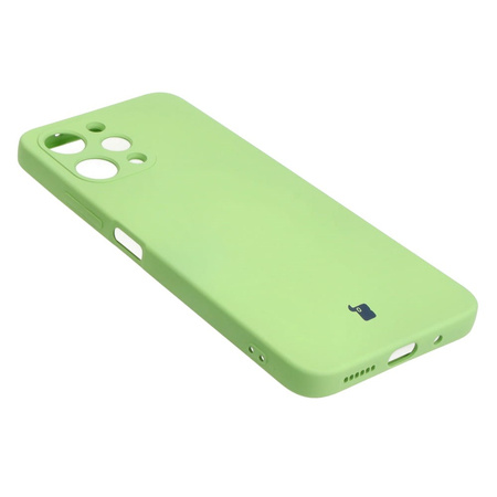 Etui Bizon Case Silicone do Xiaomi Redmi 12, jasnozielone
