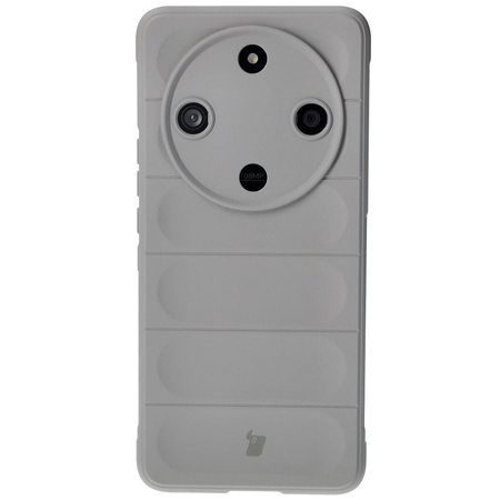 Pancerne etui Bizon Case Tur do Honor Magic6 Lite, jasnoszare