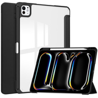 Etui Bizon Case Tab Clear Matt do iPad Pro 11" 2025 / 2024, czarne