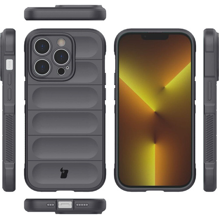 Pancerne etui Bizon Case Tur do iPhone 14 Pro, szare