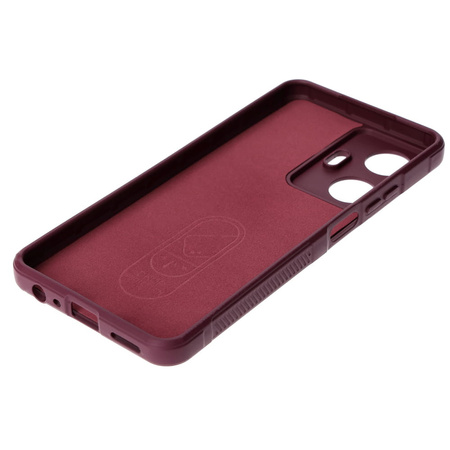 Pancerne etui Bizon Case Tur do Realme C55, burgundowe