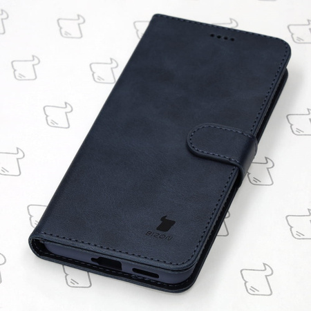 Etui Bizon Case Wallet do Xiaomi Poco X4 GT, granatowe
