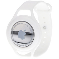 Etui Bizon Case Locator Child do Apple AirTag, białe