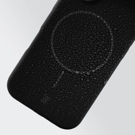 Silikonowe etui z pierścieniem magnetycznym Bizon Soft Case Magnetic do Galaxy S25, czarne