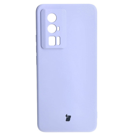 Etui Bizon Case Silicone Sq do Xiaomi Poco F5 Pro, jasnofioletowe