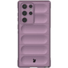 Pancerne etui Bizon Case Tur do Galaxy S22 Ultra, jasnofioletowe