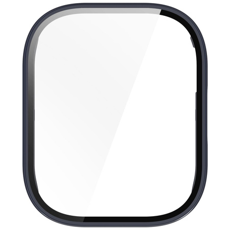 Etui ze szkłem do zegarka Bizon Case Watch Adamo do Xiaomi Redmi Watch 5 Active, niebieskie