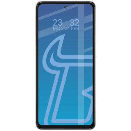 Szkło hartowane Bizon Glass Edge Duo do Galaxy A52s / A52 5G / A52 4G, czarna ramka, 2 sztuki