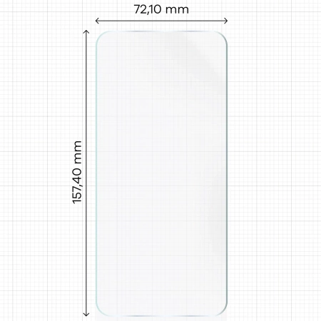 Folia hydrożelowa na ekran Bizon Glass Hydrogel Front do Realme GT 7 Pro, 1 sztuka