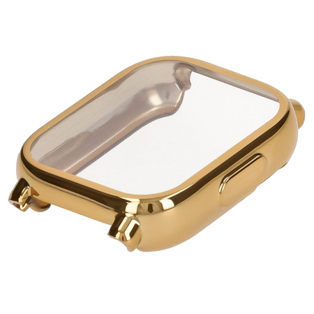 Etui Bizon Case Watch Felipe do Xiaomi Redmi Watch 5 Lite, złote