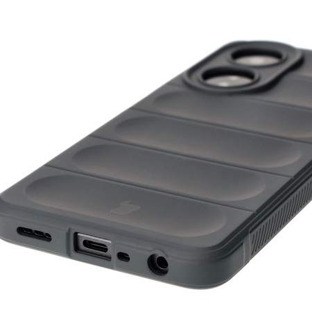 Pancerne etui Bizon Case Tur do Oppo A58 4G, szare