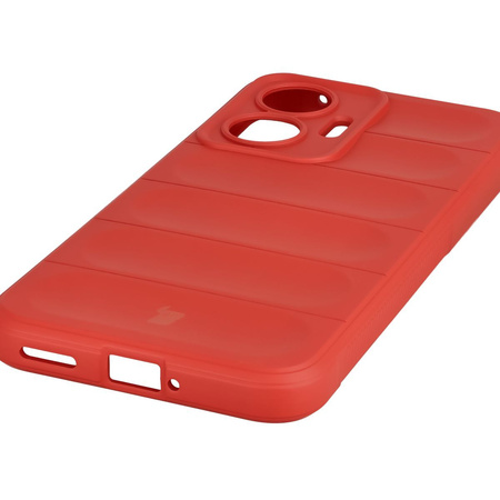 Pancerne etui Bizon Case Tur do Xiaomi POCO F7, czerwone