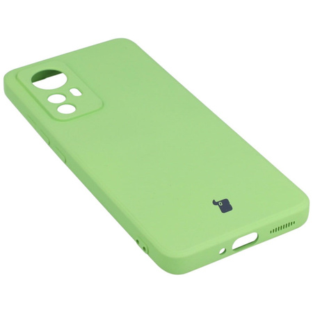Etui Bizon Case Silicone do Xiaomi 12 / 12x, jasnozielone