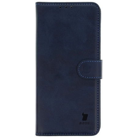 Etui z klapką Bizon Case Pocket do Oppo Reno13 Pro, granatowe