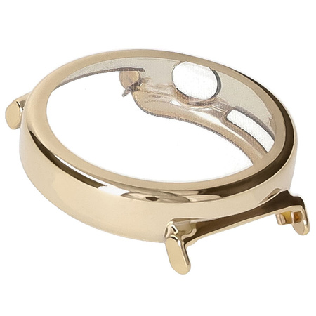 Etui Bizon Case Watch Felipe do Huawei Watch GT 5 41 mm, złote