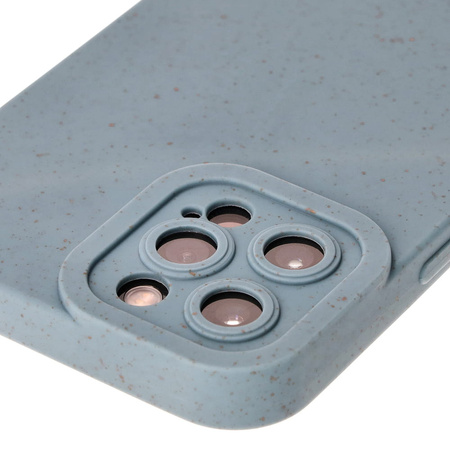 Ekologiczne etui Bizon Bio-Case do iPhone 12 Pro Max, niebieskie