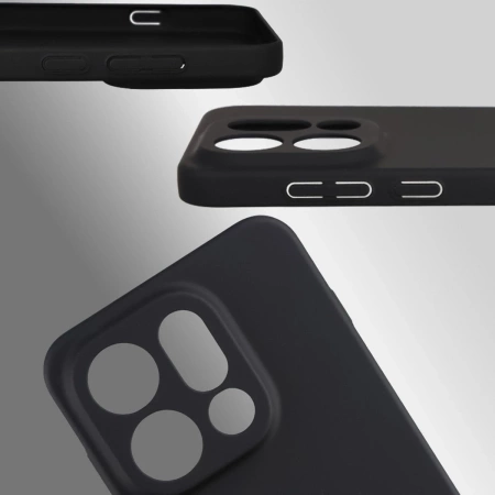 Etui Bizon Case Łupka do Oppo Find X9, czarne