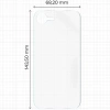 Folia hydrożelowa na tył Bizon Glass Hydrogel Back Duo do iPhone 16e, 2 sztuki