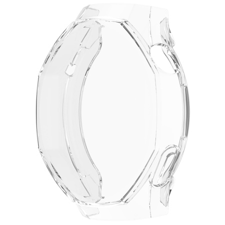 Etui Bizon Case Watch Felipe do Huawei Watch GT 5 Pro 46 mm, przeźroczyste