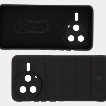 Pancerne etui Bizon Case Tur do Xiaomi Poco F7 Pro, czarne