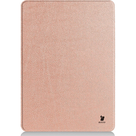 Etui Bizon Case Tab Croc do Microsoft Surface Pro 11 / 10 / 9, różowozłote