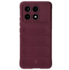 Pancerne etui Bizon Case Tur do Xiaomi Poco X6 Pro, burgundowe