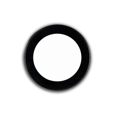 Szkło na aparat Bizon Glass Tab Snap Lens do Galaxy Tab S10 Lite, 1 zestaw, czarna ramka