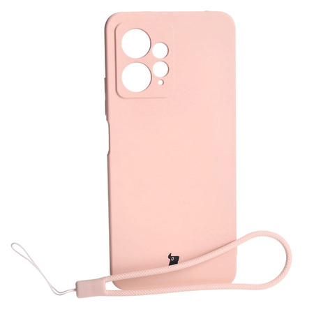 Etui Bizon Case Silicone do Xiaomi Redmi Note 12 4G, jasnoróżowe