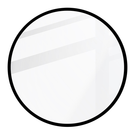 Szkło hybrydowe Bizon Glass Watch Edge Hybrid dla Huawei Watch GT 5 Pro 42 mm, czarne